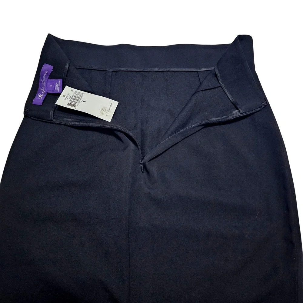 Ralph Lauren Collection Wool-Cashmere Column Maxi Skirt Size 2 NWT